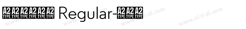 字嗨標準楷體 Regular字体转换